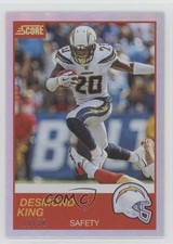 2019 Score 30th Anniversary 19/30 Desmond King #26 ca0