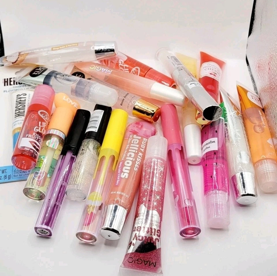 Lip Gloss scoop, Mystery Lipgloss Scoop, Lip Gloss Bundle 12pcs, Beauty gift set - Image 3 of 4