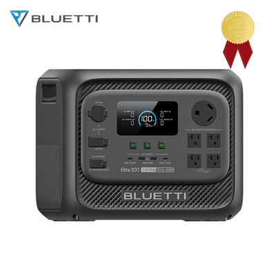 BLUETTI Elite 300 3014Wh Portable Power Station Generator for Camping RV Backup
