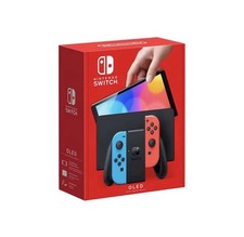 NEW Nintendo Switch OLED Model Console - 64GB - Black/Neon Red/Neon Blue