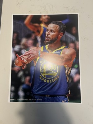2022 STEPHEN CURRY NBA RIng Me 8x11 Photo NBA Champions Warriors 