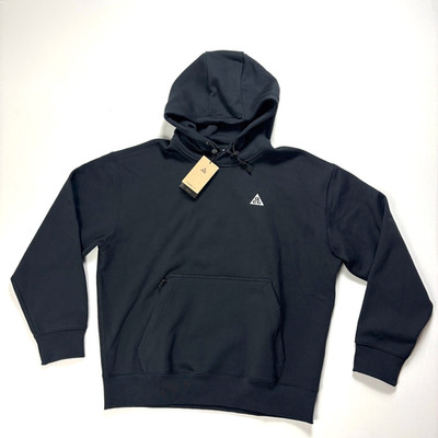 Nike ACG Tuff Fleece Hoodie Black Sz M Sweatshirt DZ3392-011 NWT New