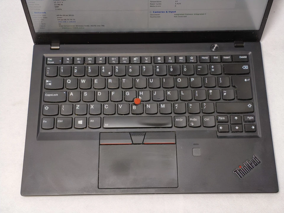Lenovo ThinkPad X1 Carbon · i5-8350U · 8GB · 256GB, photo 2 of 5