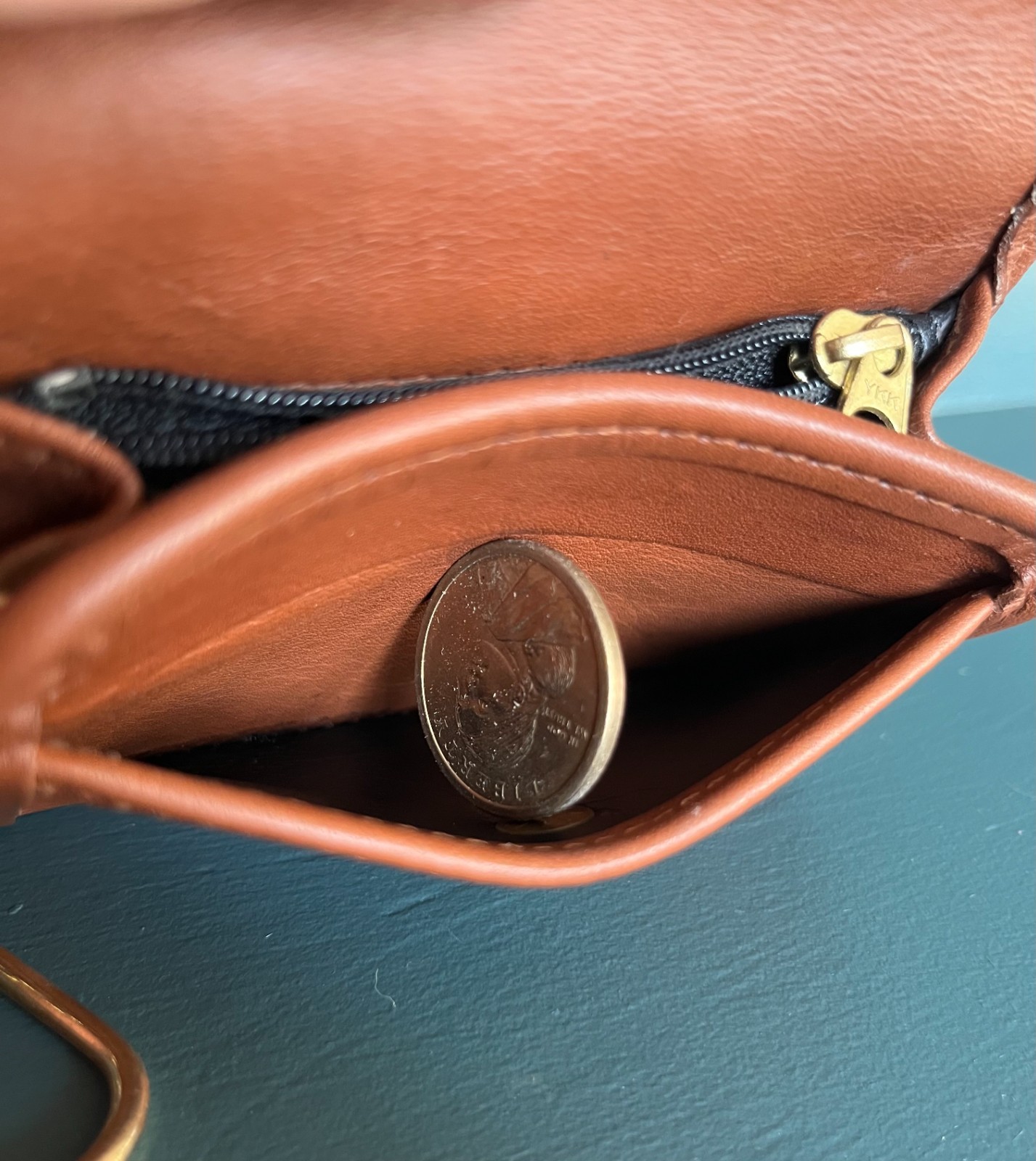 Vintage Coach Multi-Function Wallet Keychain Fob … - image 4