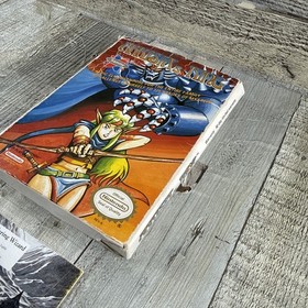 Vintage 1989 Nintendo NES ARKISTA'S RING GAME BOX No Manual Good Condition