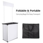 InstaHibit Popup Promotion Counter Table Booth Display Banner Stand Tradeshow — photo 1