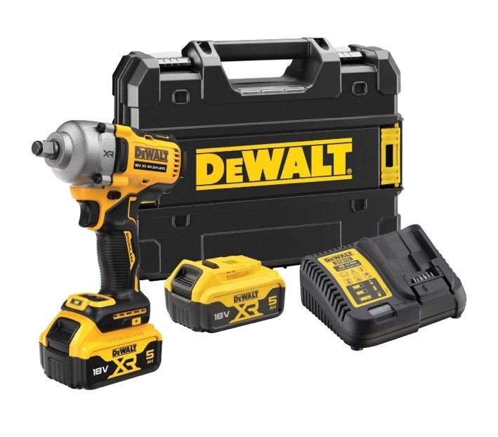DEWALT DCF891P2T 18v Impact wrench 1/2"" square drive