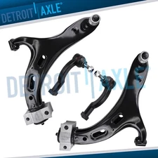 Front Lower Control Arms Outer Tie Rods for 2015 - 2019 Subaru Legacy Outback