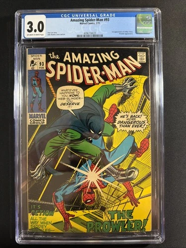 Amazing Spider-Man #93 CGC 3.0 1971 Marvel Comics Bronze Age 1st Print *S15