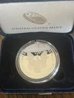 2021-W Proof American Silver Eagle Type 1 Dollar $1 Box COA US Mint Bullion OGP