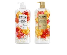 Pantene Essential Botanicals Shampoo & Conditioner Set, 38.2 Fl Oz – Nourishing