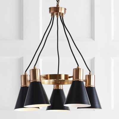 JONATHAN Y Contemporary Apollo LED Chandelier