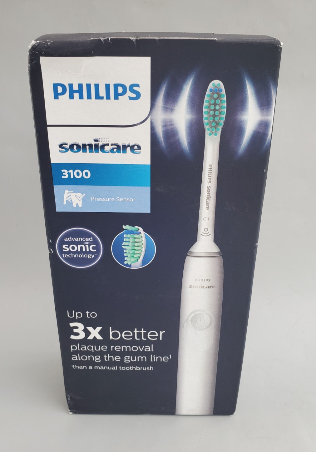 Philips Sonicare 3100 Sonic Rechargeable Toothbrush White