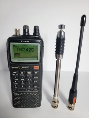 Icom IC-R20 Communications Receiver with Antenna and Battery | eBay