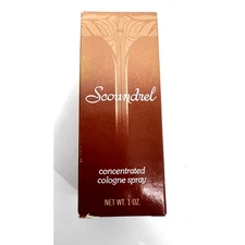 Scoundrel by Revlon 1 Oz Eau De Cologne Spray Concentrate preowned Vtg. 90%
