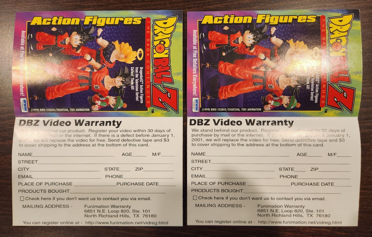 Dragon Ball Z VHS Box Set Lot Frieza Saga + Trunks Saga + Loose