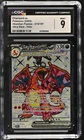2023 Charizard EX 215/197 Ultra Rare Holo Obsidian Flames CGC 9 Mint