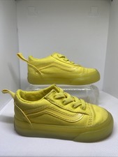 Vans Old Skool Translucent toddler Size 5 Yellow Casual Skate Shoes Sneakers