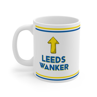Leeds Wichstasse Tasse 11 Unzen Neuheit lustige Geschenkidee Tee Kaffee Fan