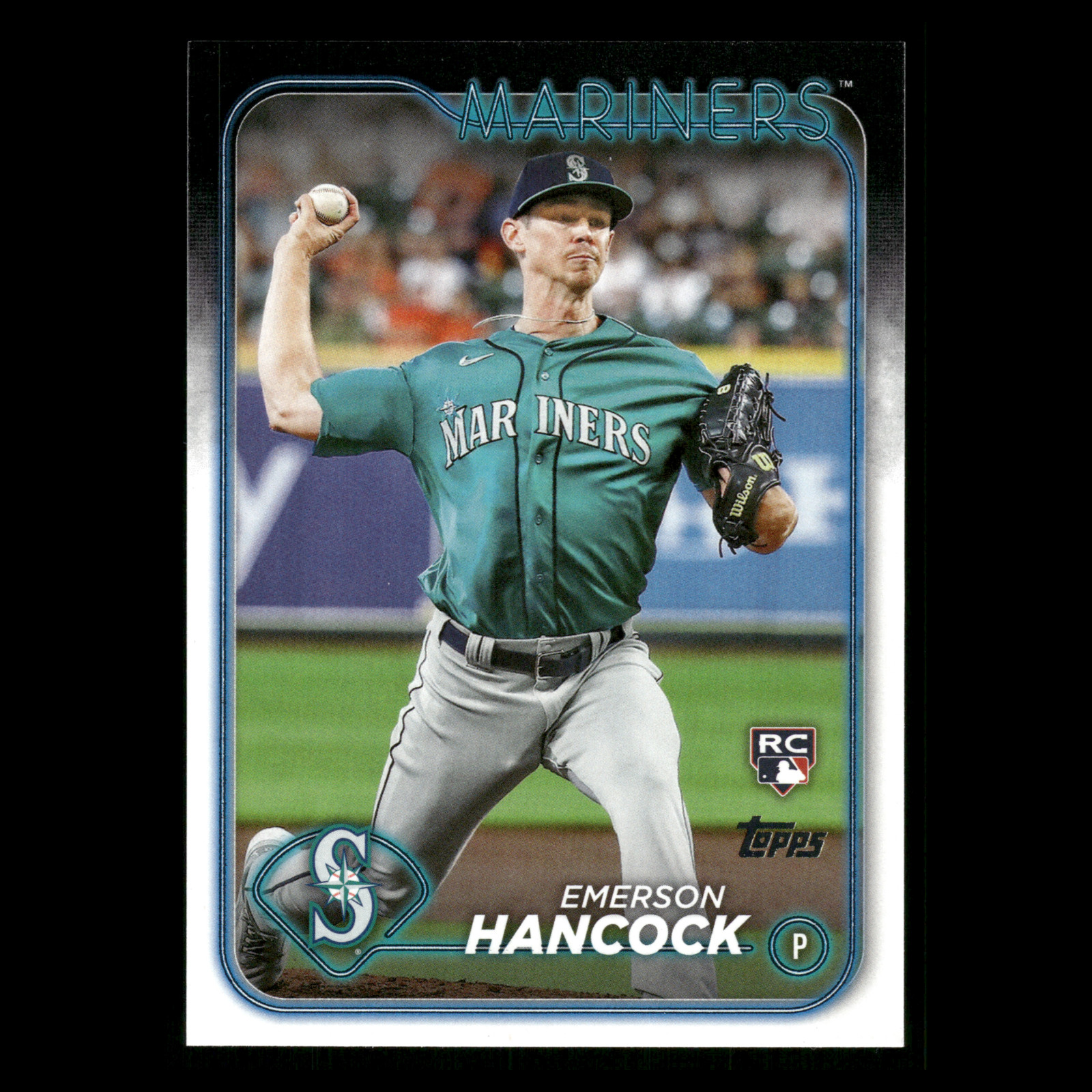 Emerson Hancock Rookie #39 2024 Topps Seattle Mariners Baseball Card MLB