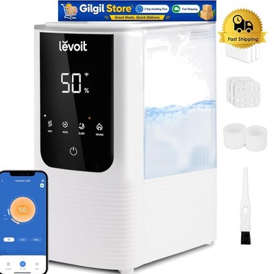 OasisMist 4.5L Smart Humidifier with Warm & Cool Mist for Enhanced Comfort