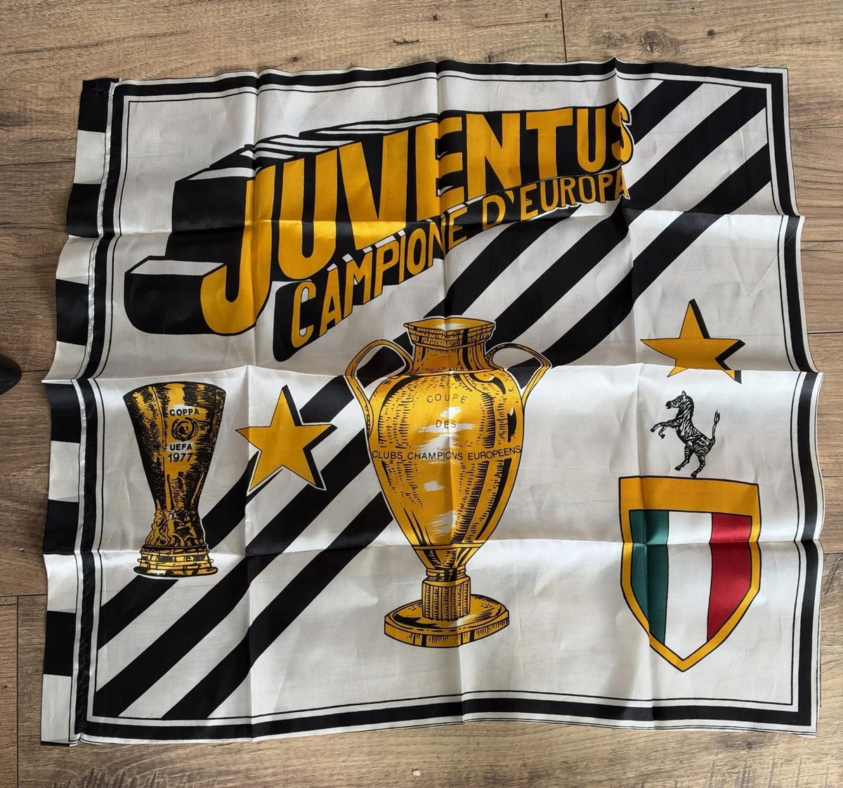 店内デコ用 応援フラッグ サッカー W杯 特大サイズ ユベントス 優勝旗2003 Juventus International Club Soccer Fan Flags for sale | eBay