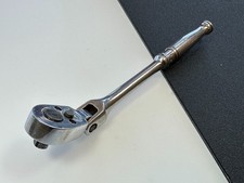 Snap On Tools Usa 14 Drive Flex Head Chrome Ratchet Tm711