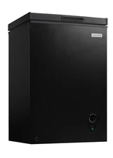 3.5 Cu. Ft. Chest Freezer with Removable Basket and Front Defrost Water Drain...