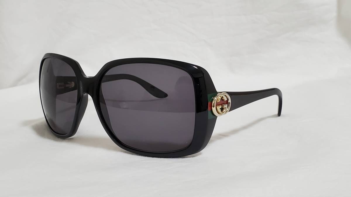 GUCCI Interlocking GG Logo Glamorous Big Lens Sun… - image 1