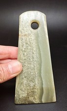 Chinese old jade,noble collection,Hongshan culture,jade,rare axe,pendant AC1