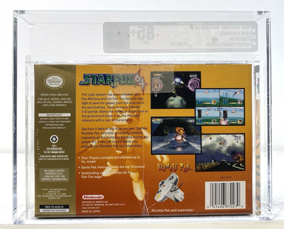 Star Fox 64 Nintendo N64 1997 Brand New Factory Sealed VGA 85+