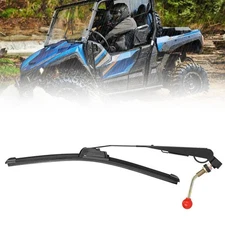 Universal UTV Manual Hand Operated Windshield Wiper for Polaris RZR 900 Can am