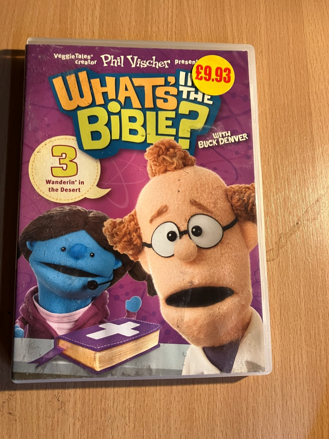 VEGGIETALES CREATOR WHAT'S IN THE BIBLE ? DVD FREE SHIPPING