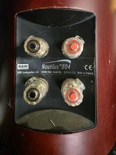 B&W Nautilus 804 Speakers Pair – Made in England – Matching Serials