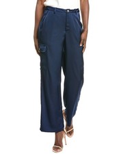 Gracia Satin Wide Leg Pant Women's Blue S