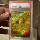 PSA 8 MINT Pokemon Mega Charizard X ex Gold 130/094 Phantasmal Flames (English)