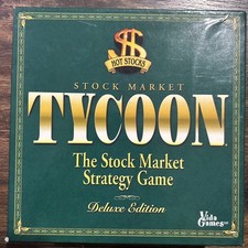Tycoon (2000) The Stock Market Strategy Board Game Deluxe Edition