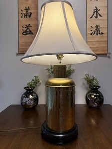 frederick cooper ランプ Huge FREDERICK COOPER LAMP with Bronze Sculpture of Japanese