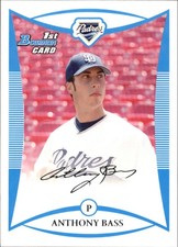 2008 Bowman Draft Prospects #BDPP58 Anthony Bass DP - BB