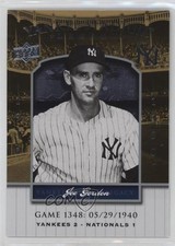2008 Upper Deck Yankee Stadium Legacy Joe Gordon #YSL1348 HOF 0u0
