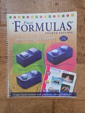 Creative Memories Fast Formulas 4th Edition Scrapbook Layout Methods 2003