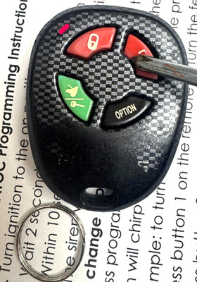 Keyless remote entry Prestige ELVATOC APS2K4SBCF control car starter control fob