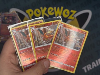 Charizard 010/078 Pokemon GO Holo Rare Reverse Holo NM