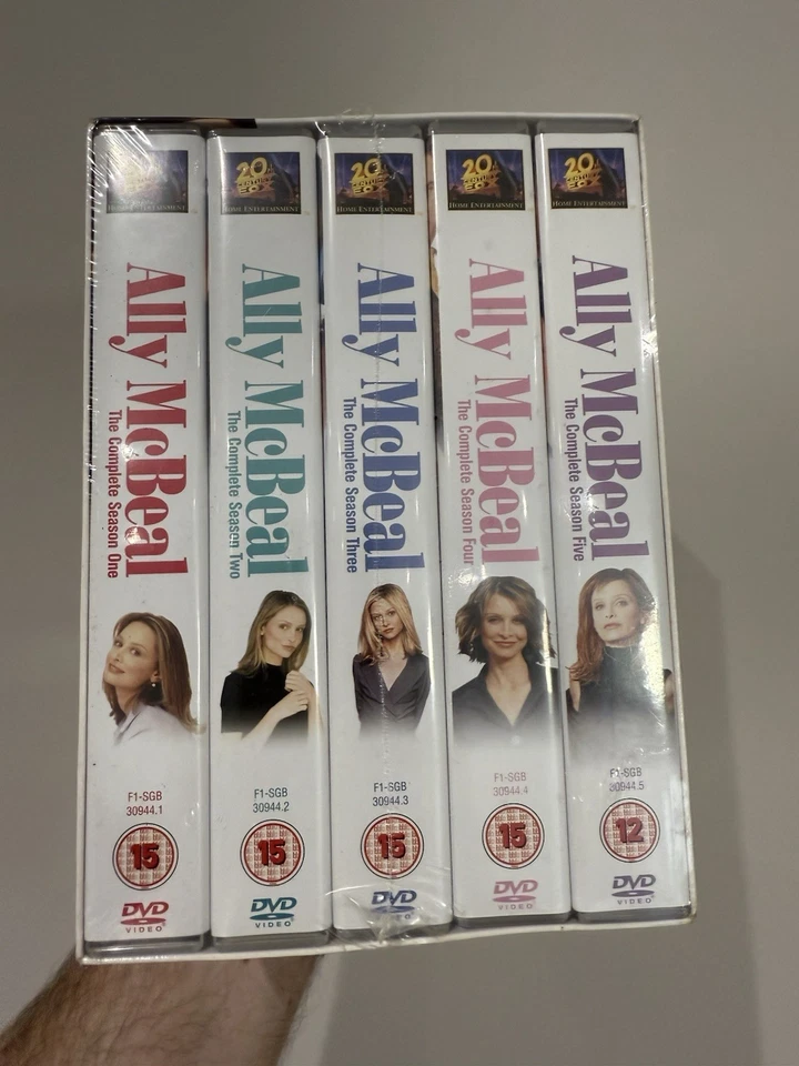 Ally McBeal Complete Collection TV Series DVD 1-5 Box Set UK R2 New Sealed - Image 2 of 3