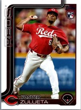 2025 Topps Yosver Zulueta #372 Cincinnati Reds