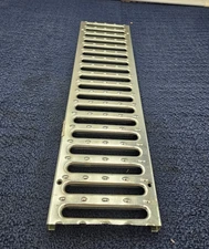 NDS 824 5 in. Pro Series Channel Drain Grate, 5-1/4 in. wide x 19-5/8 in. Galv