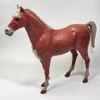 Vintage Louis Marx Johnny West Thunderbolt Horse w/ Wheels