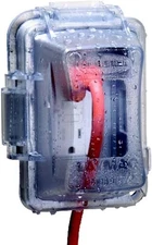 ayMac MM420C 1-Gang Extra Duty Weatherproof Outlet Cover Clear (3-3)