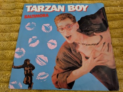 BALTIMORA-TARZAN BOY DBX9102 (1985) VG+/VG 7 INCH PICTURE SLEEVE