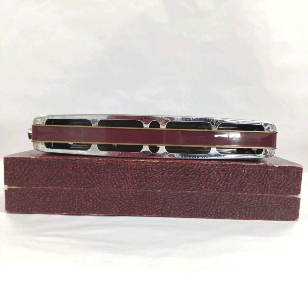 未使用に近い　TOMBO Deluxe UNICA Formal 1844 Tombo Deluxe Unica Formal 1844 Chromatic Harmonica Used